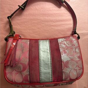 Vintage Pink coach bag
